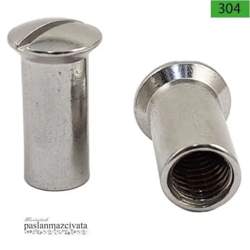 DIN 9340 PASLANMAZ MERCİMEN BAŞ KÖR SOMUN