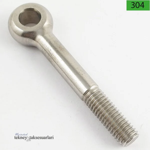 DIN 444 PASLANMAZ GÖZLÜ CİVATA