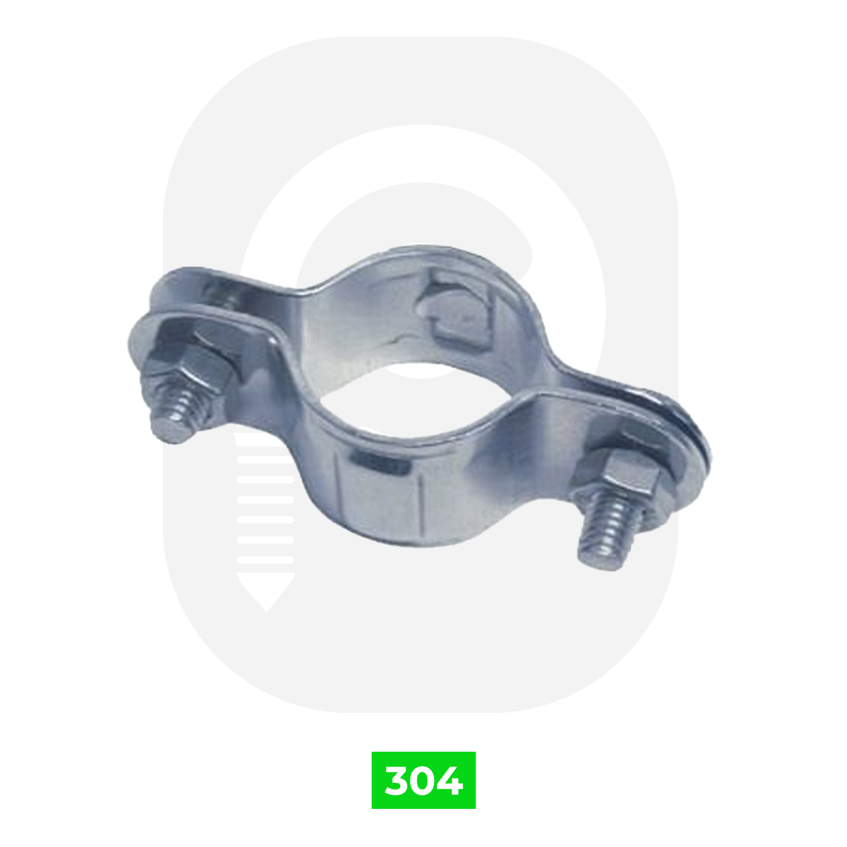 25mm Boru Kelepçesi (Tek)