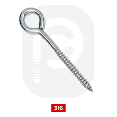 Paslanmaz Gözlü Ağaç Vidası