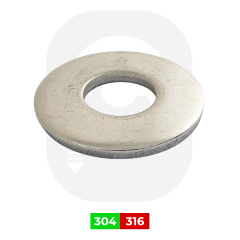 Paslanmaz Geniş Pul (DIN9021)