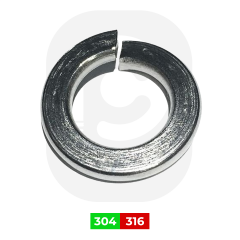 DIN 127 PASLANMAZ YAYLI RONDELA