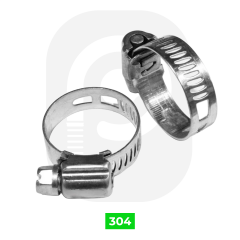 Paslanmaz W4 Ayarlı Hortum Kelepçeleri A Tipi (8,5mm)