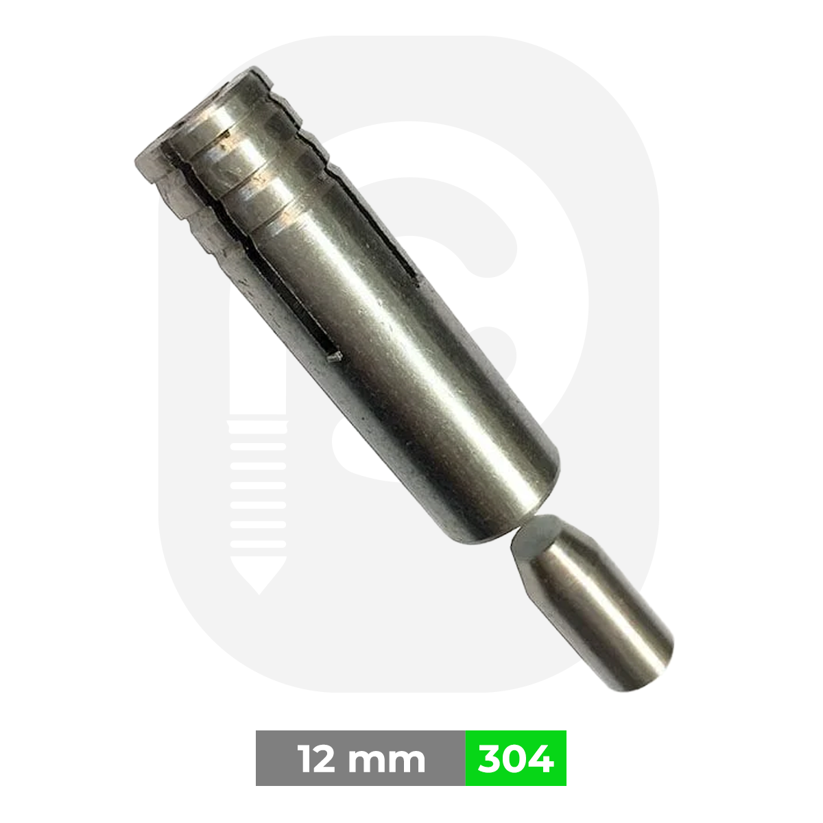 M12 Paslanmaz Çakmalı Dübel