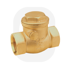 Çalpanalı Çek Valf Sarı 1.1/4''