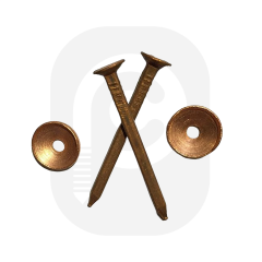 2 x 25 Bakır Çivi / Pullu 20 Adet