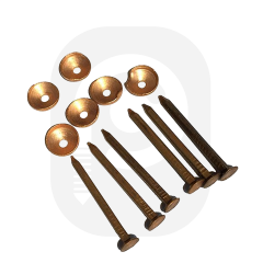 2 x 25 Bakır Çivi / Pullu 20 Adet