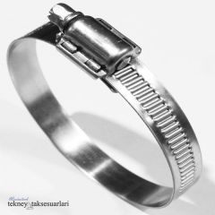 Paslanmaz W4 Hortum Kelepçesi 140 - 160 ,13mm