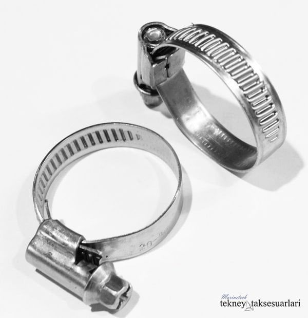 Paslanmaz W4 Hortum Kelepçesi 19 - 26 ,13mm