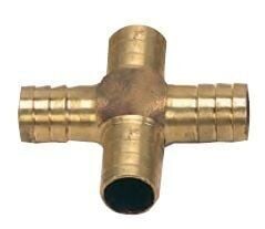 DÖRTLÜ HORTUM EKİ SARI 10 MM