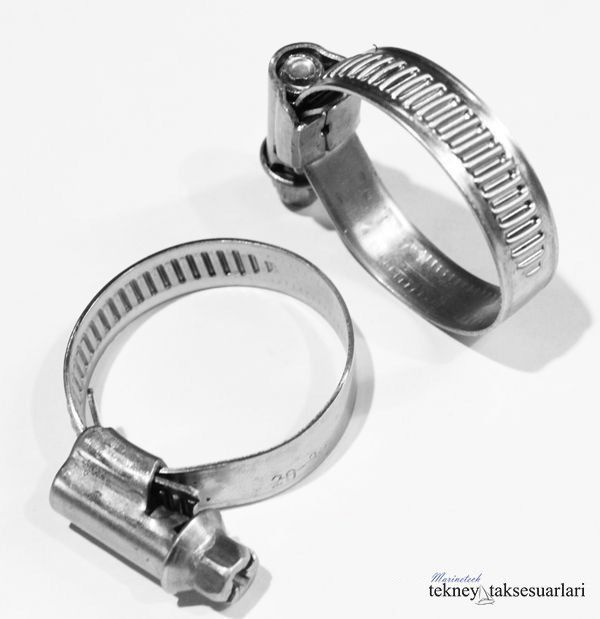 Paslanmaz W4 Hortum Kelepçesi 90 - 110 ,13mm