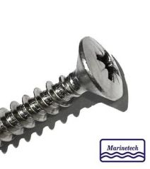 6 mm Paslanmaz (YMB) Ahşap Vidası DIN 7995