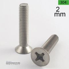 M2 Paslanmaz Yıldız Havşa Baş Vida Çeşitleri  DIN965