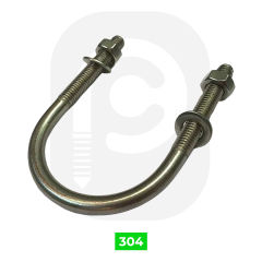 M6 – M16 Paslanmaz U Civata (U Bolt) A2 12x94