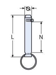 Halkalı Rulmanlı Pim Çeşitleri 5x25