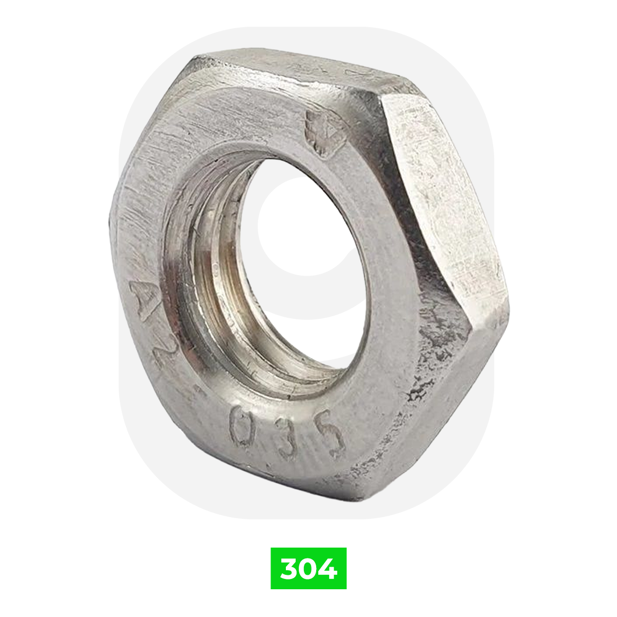 Paslanmaz Kontra Somun DIN439