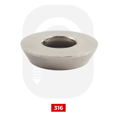 Paslanmaz Havşa Pul, 316 Kalite (DIN 9255) M 10