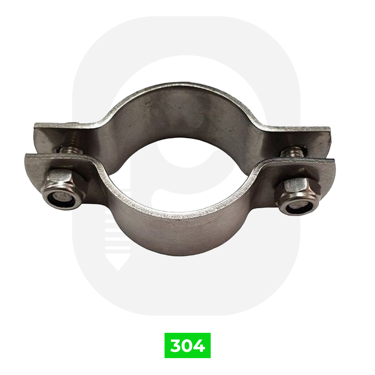 Paslanmaz Boru Kelepçesi  (304 Kalite) 1 inç