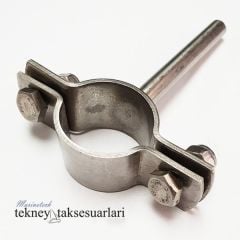 Paslanmaz Saplı Boru Kelepçesi  (304 Kalite)