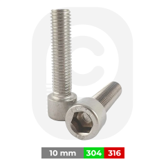 M10 Paslanmaz İmbus Civata (DIN 912)