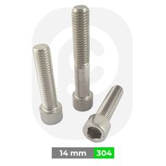 M14 Paslanmaz Civata İmbus A2 (DIN 912) 14x120