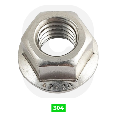 Paslanmaz Flanşlı Somun DIN6923