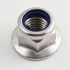 Paslanmaz Fiberli Flanşlı Somun DIN6926