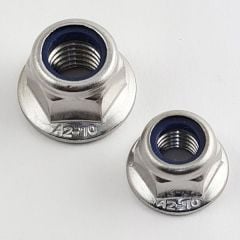 Paslanmaz Fiberli Flanşlı Somun DIN6926