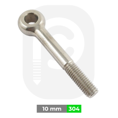 M10 Paslanmaz Gözlü Cıvata (DIN444)