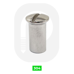 Paslanmaz Mercimek Baş Kör Somun A2 (DIN 9340)