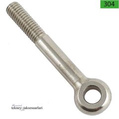 M6 Paslanmaz Gözlü Cıvata DIN444 6x70