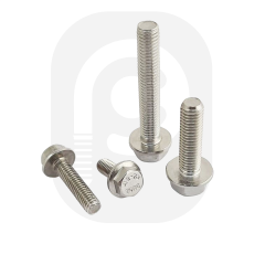 M6 Paslanmaz  Flanşlı Civata  (DIN6921)