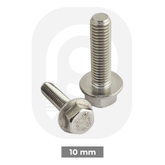 M10 Paslanmaz  Flanşlı Civata  (DIN6921)