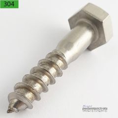 M16 Paslanmaz Trifon DIN571 16X80