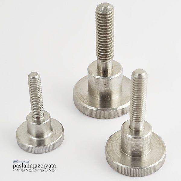 Paslanmaz Ayar Vidası Tırtıllı DIN464