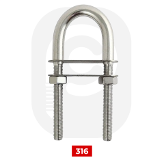 Paslanmaz U - Mapa Çeşitleri 316 Kalite