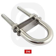 Paslanmaz U - Mapa Çeşitleri 316 Kalite