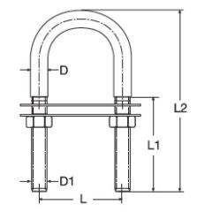 Paslanmaz U - Mapa Çeşitleri 316 Kalite