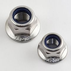 Paslanmaz Fiberli Flanşlı Somun DIN6926 M 10