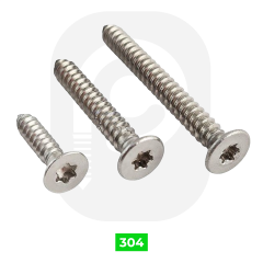 4,2mm Paslanmaz Torx HB Saç Vidası DIN7982TX