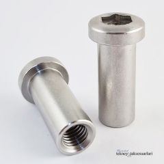 Paslanmaz Alyan Kafa Uzun Somun M 8