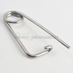 Paslanmaz Yaylı Emniyet Pim Çeşitleri 2 mm - A2 AISI 304 KALİTE