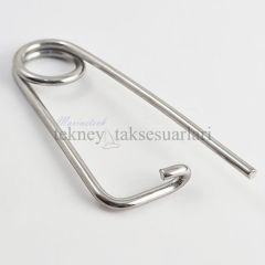 Paslanmaz Yaylı Emniyet Pim Çeşitleri 4 mm - A4 AISI 316 KALİTE