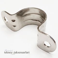 25, 30mm Paslanmaz Boru Kelepçesi Çeşitleri (Yarım Daire) 25 mm