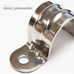 25, 30mm Paslanmaz Boru Kelepçesi Çeşitleri (Yarım Daire) 30 mm
