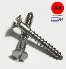 5mm Paslanmaz (MB) Ağaç Vidası DIN95 5x60