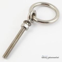 PASLANMAZ MAPA VİDALI HALKALI,ÇEŞİTLERİ M 6