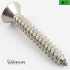 2,2 mm Paslanmaz (YHB) Saç Vidası DIN7982 2,2x25