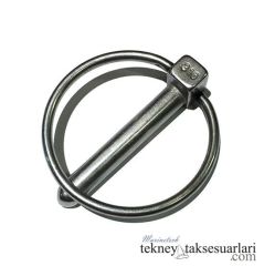 Paslanmaz Yaylı Halkalı Pim, Traktör Pimi Çeşitleri 6 mm