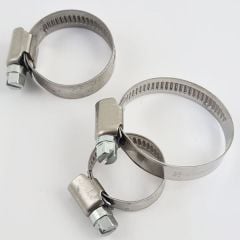 304-316 Kalite Paslanmaz Hortum Kelepçesi 100 - 120 ,13mm - A4 AISI 316 KALİTE